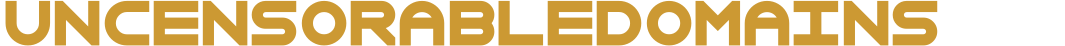 UNCENSORABLEDOMAINS